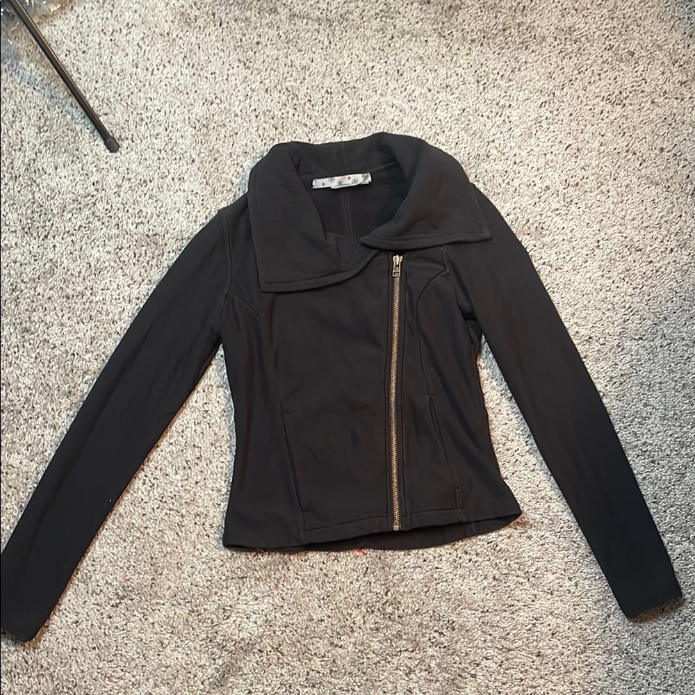 Athleta Women's City Limits Zip Up Jacket in Black Size XS‎